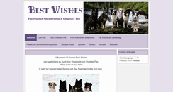 Desktop Screenshot of kennelbestwishes.se