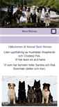 Mobile Screenshot of kennelbestwishes.se